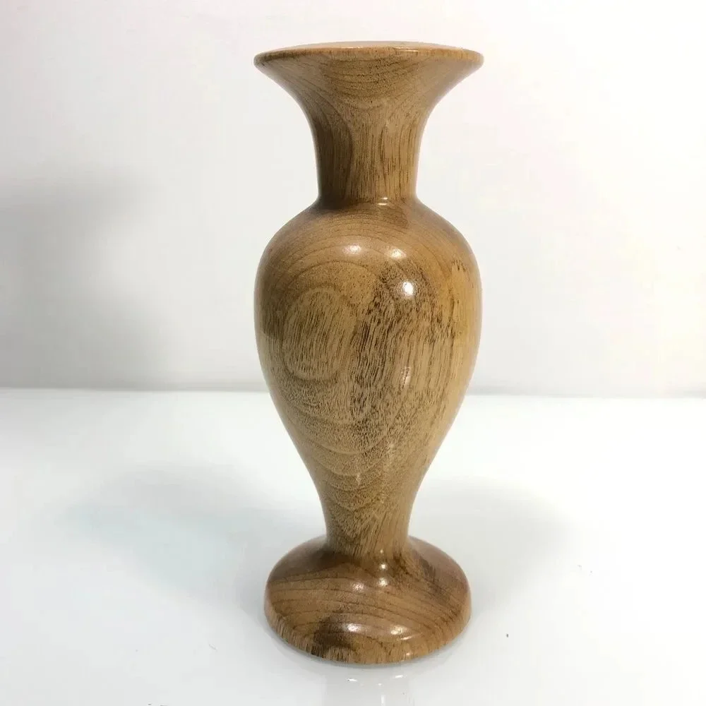 Vintage‎ Handmade Oregon Myrtlewood Vase